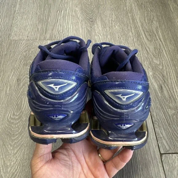 Mizuno Wave Prophecy 8 Women's Running Shoe Size US 6Blue Pink